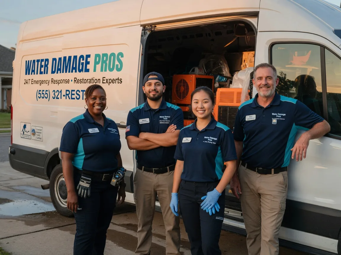 Water Damage Restoration company in Nellis, WV